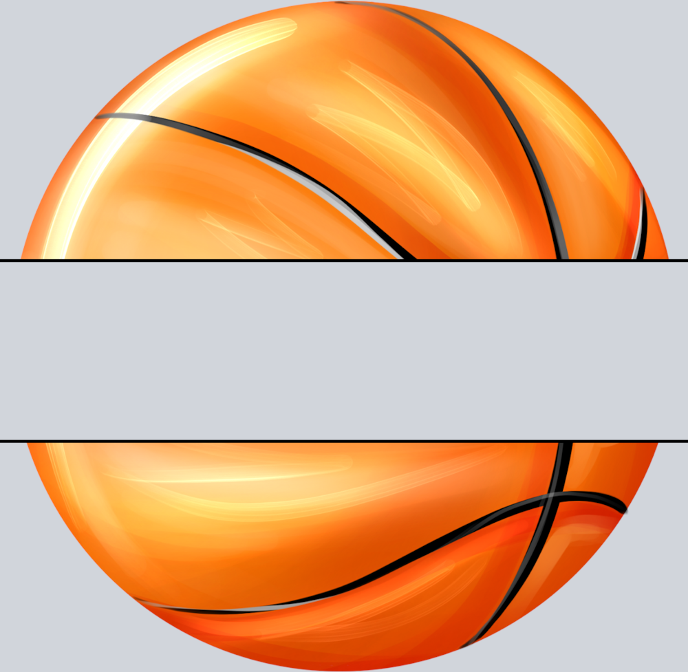 Basketball Name Plate - STK00438