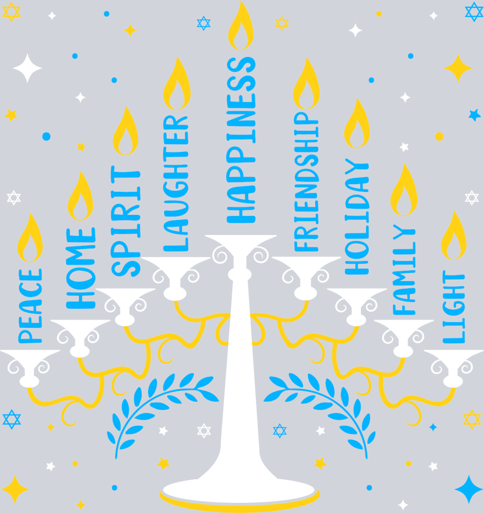 Peace Home Spirit Hanukkah - STK04709