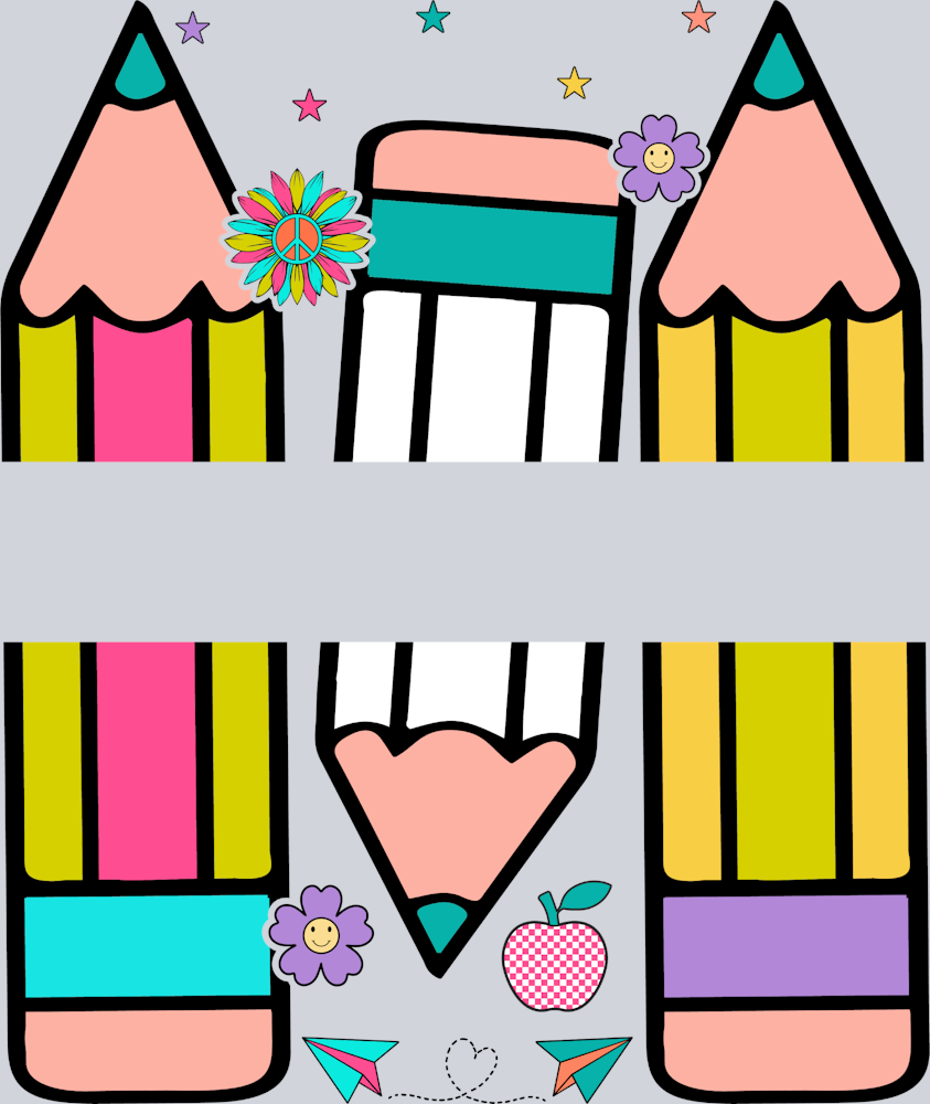 Pencils Add Name Here - STK04807