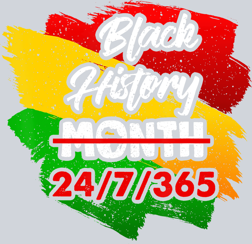 Black History Month 24 7 365 Paint - STK00777