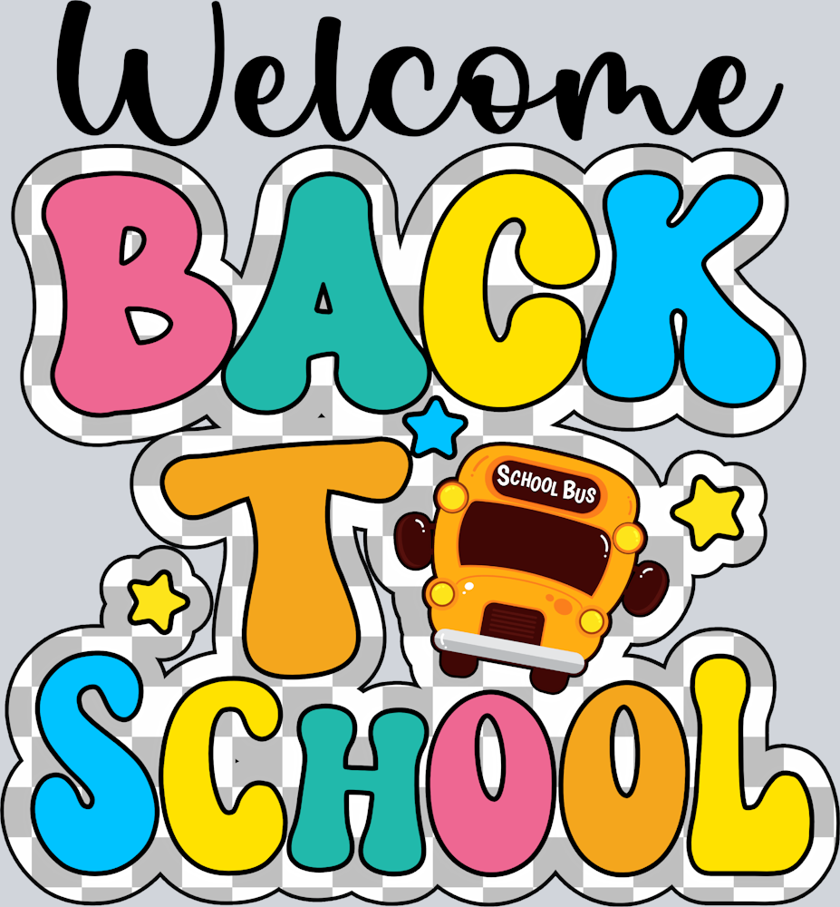 Welcome Back To School Retro - STK06413