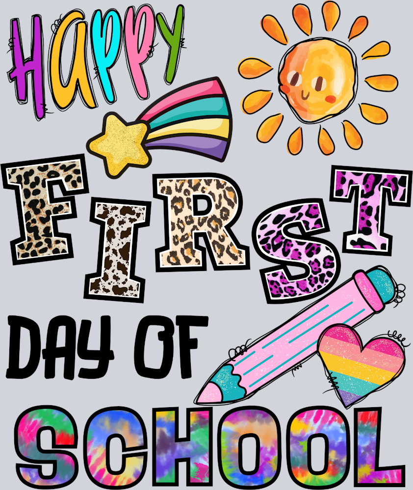 Happy First Day Of School - STK02552