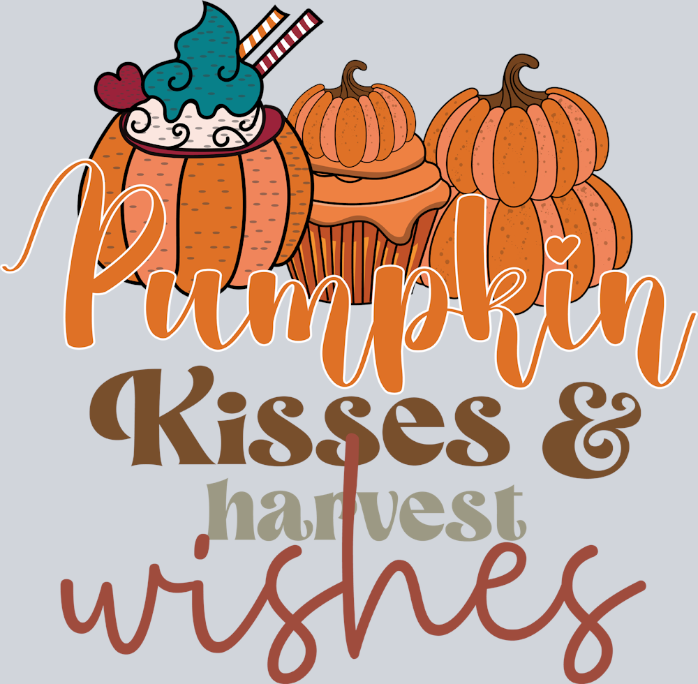 Pumpkin Kisses and Harvest Wishes 1 - STK07236