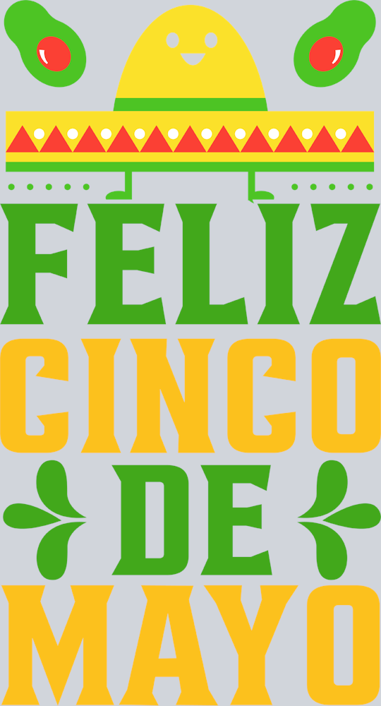 Feliz Cinco De Mayo Sombrero - STK01967