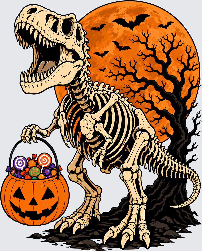 Trex Kinda Halloween - STK08330