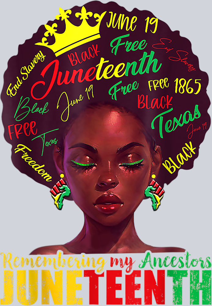 Juneteenth Remembering My Ancestors - STK03410