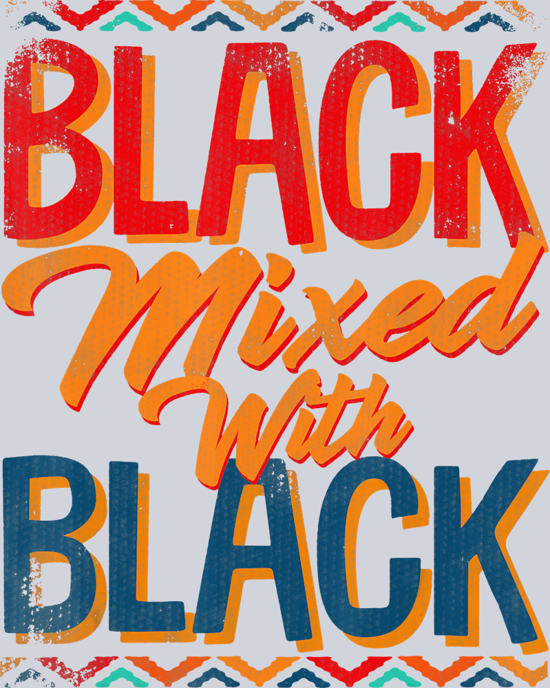 Black Mixed With Black - STK00872