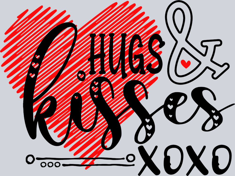 Hugs And Kisses Xoxo - STK02826