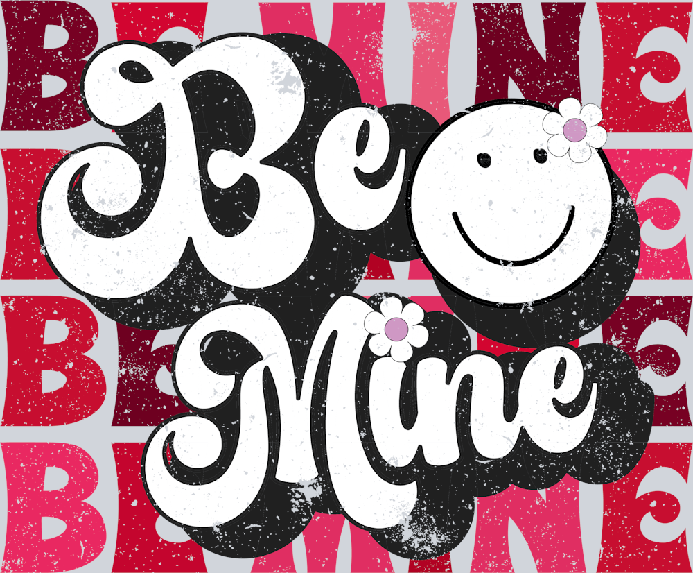 Retro Be Mine Red - STK05184