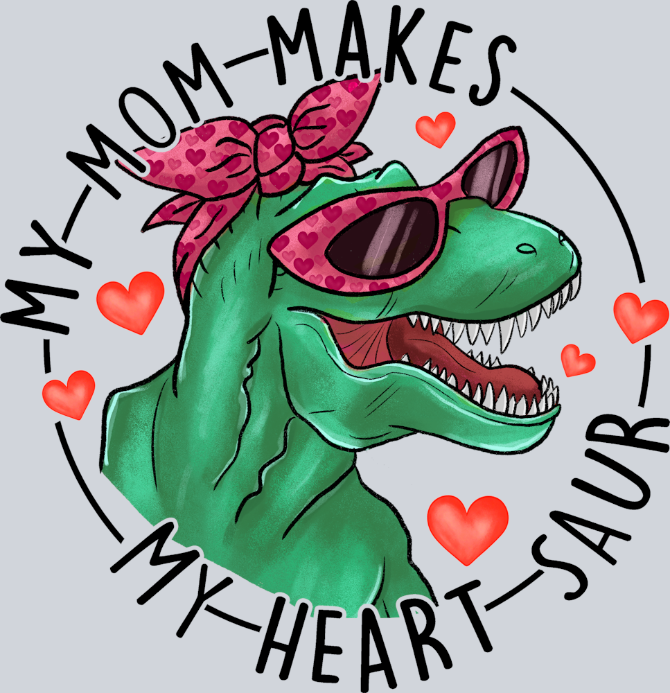 Trex Heart Saur - STK06185