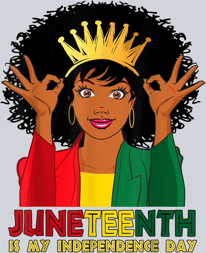 Juneteenth Is My Independence Day Oooookay - STK03404