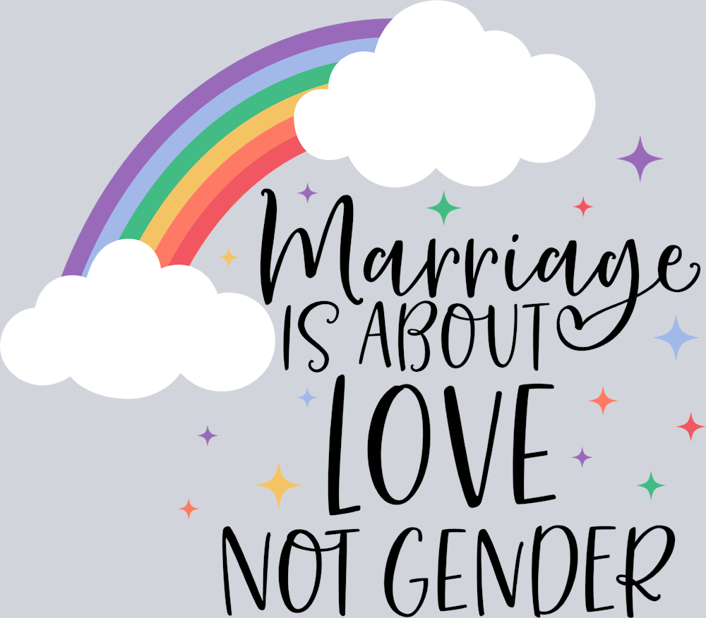 Marriage Is About Love Not Gender - STK04118