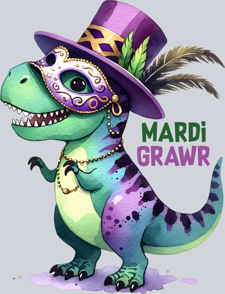 Mardi Grawr Dinosuar - STK04113