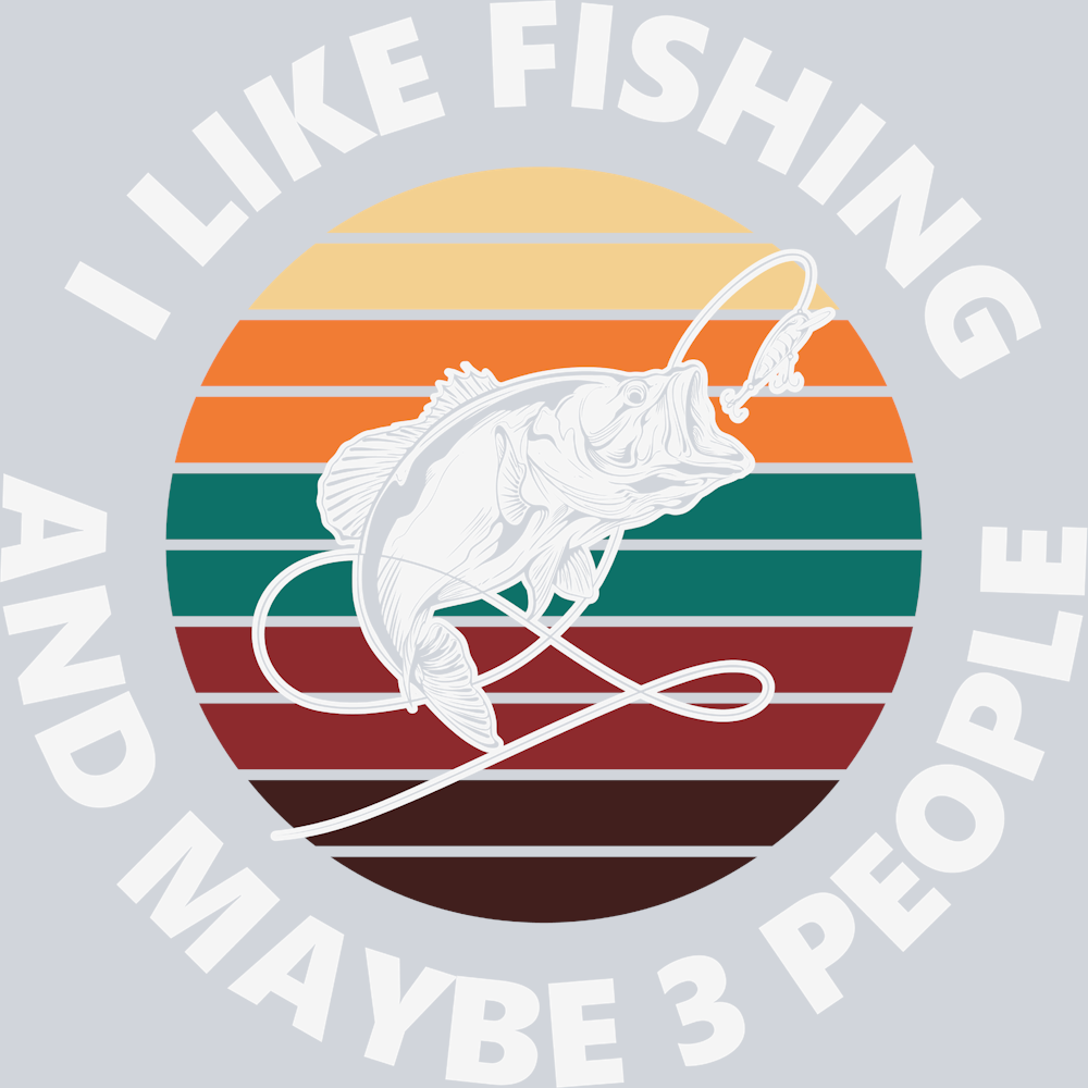 Sports I Like Fishing Maybe 3 People - STK05696