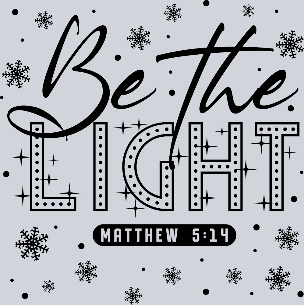 Be The Light Black 2 - STK00504