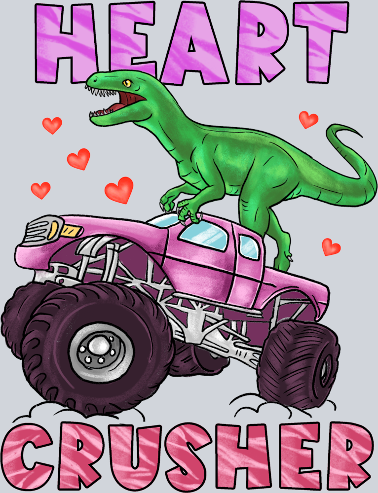 Dino Heart Crusher - STK01649