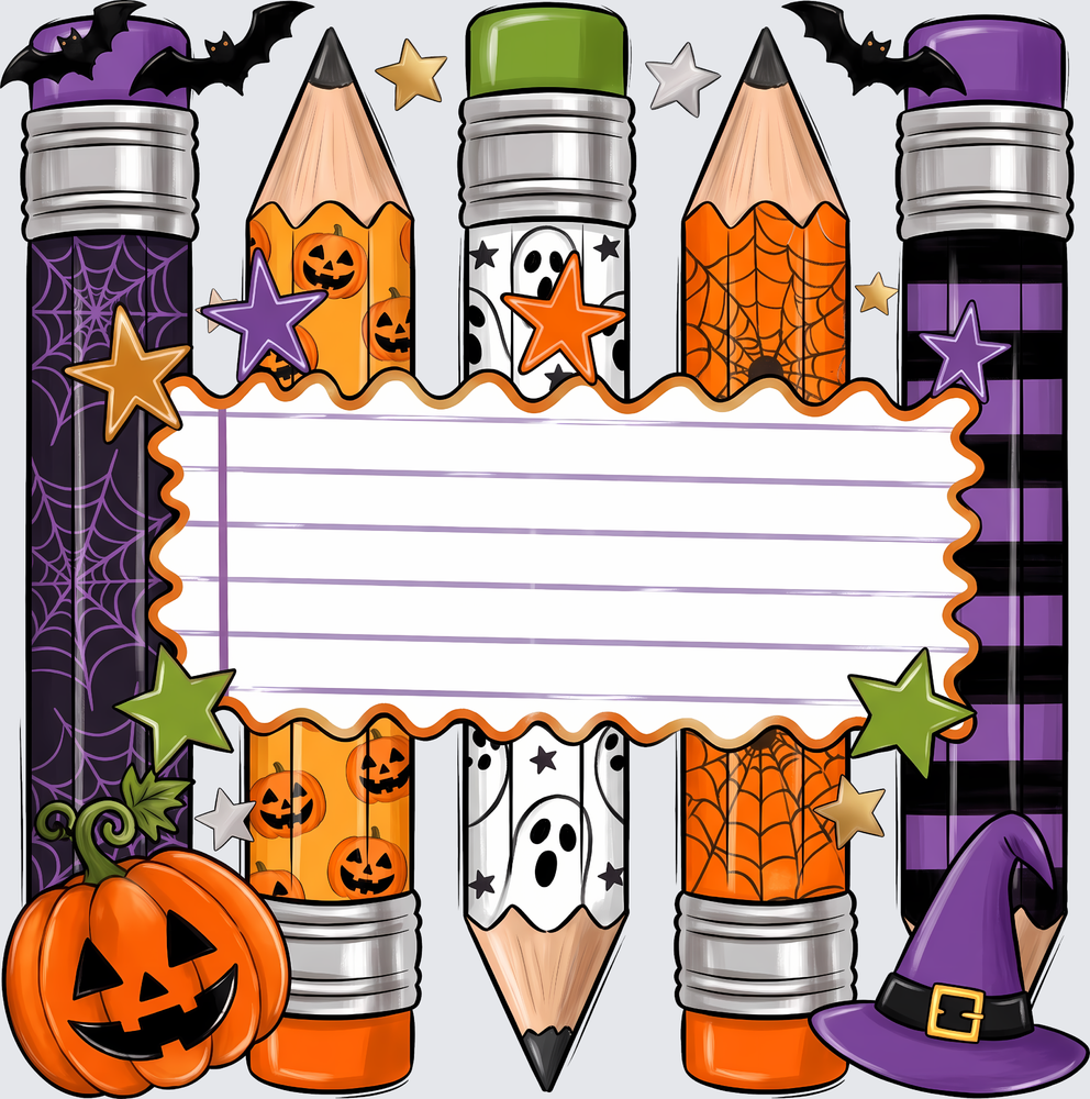 Halloween Pencils - STK08063