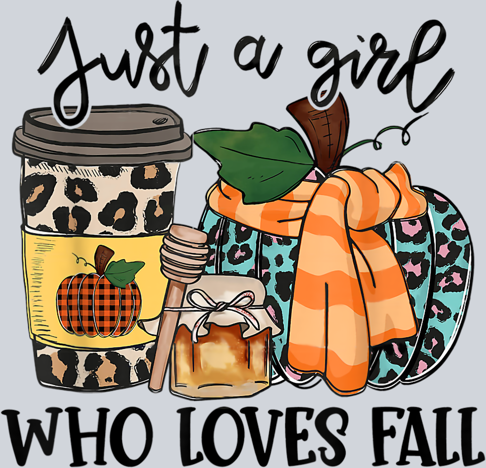 Just A Girl Who Loves Fall - STK03444