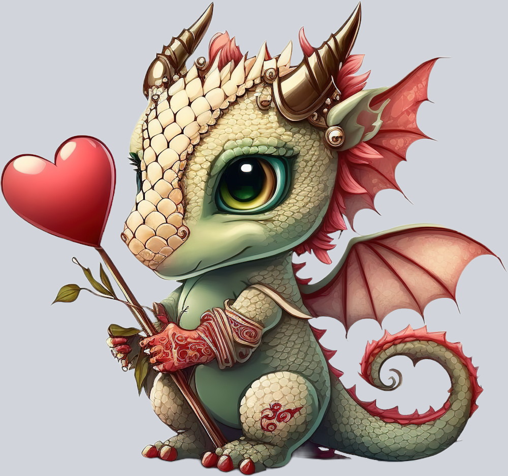 Cute Baby Dragon 7 - STK01505