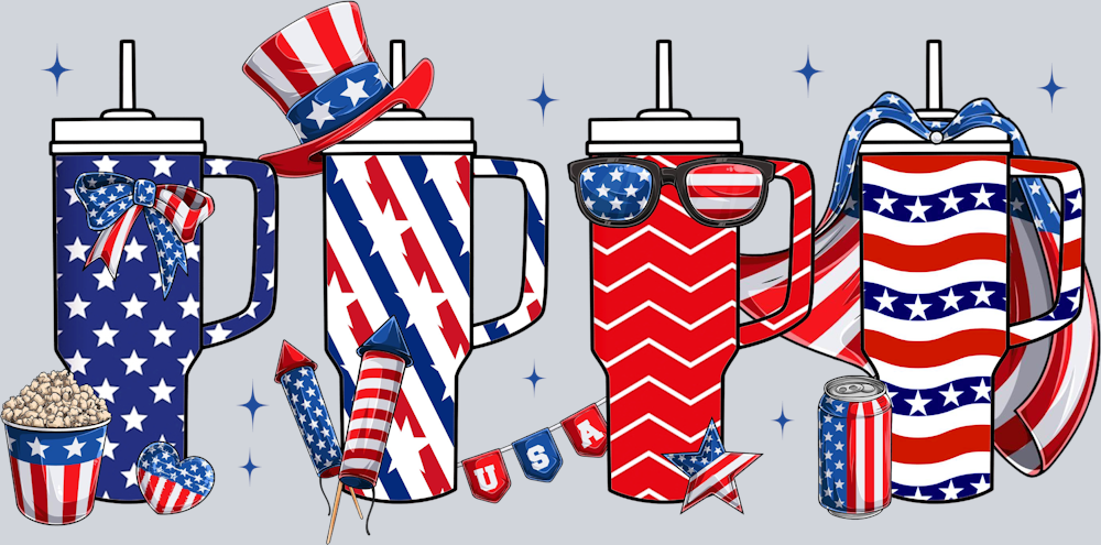 Obsessive Cup Disorder 4th Of July - STK04568