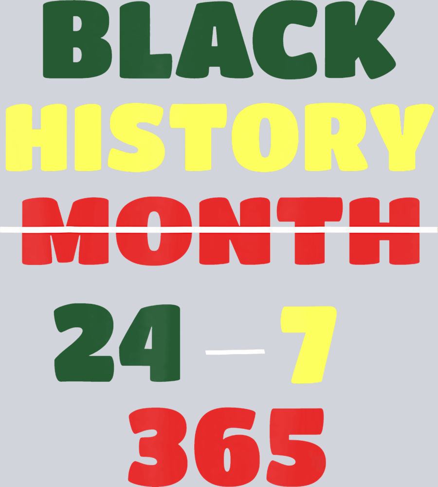 Black History Month 24 7 365 Strikeout - STK00781