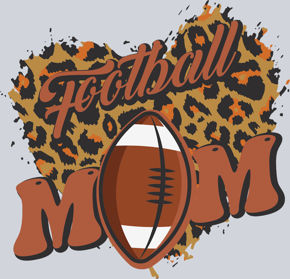 Leopard Football Mom Mothers Day - STK03553