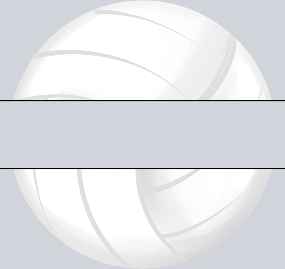 Volleyball Name Plate - STK06358