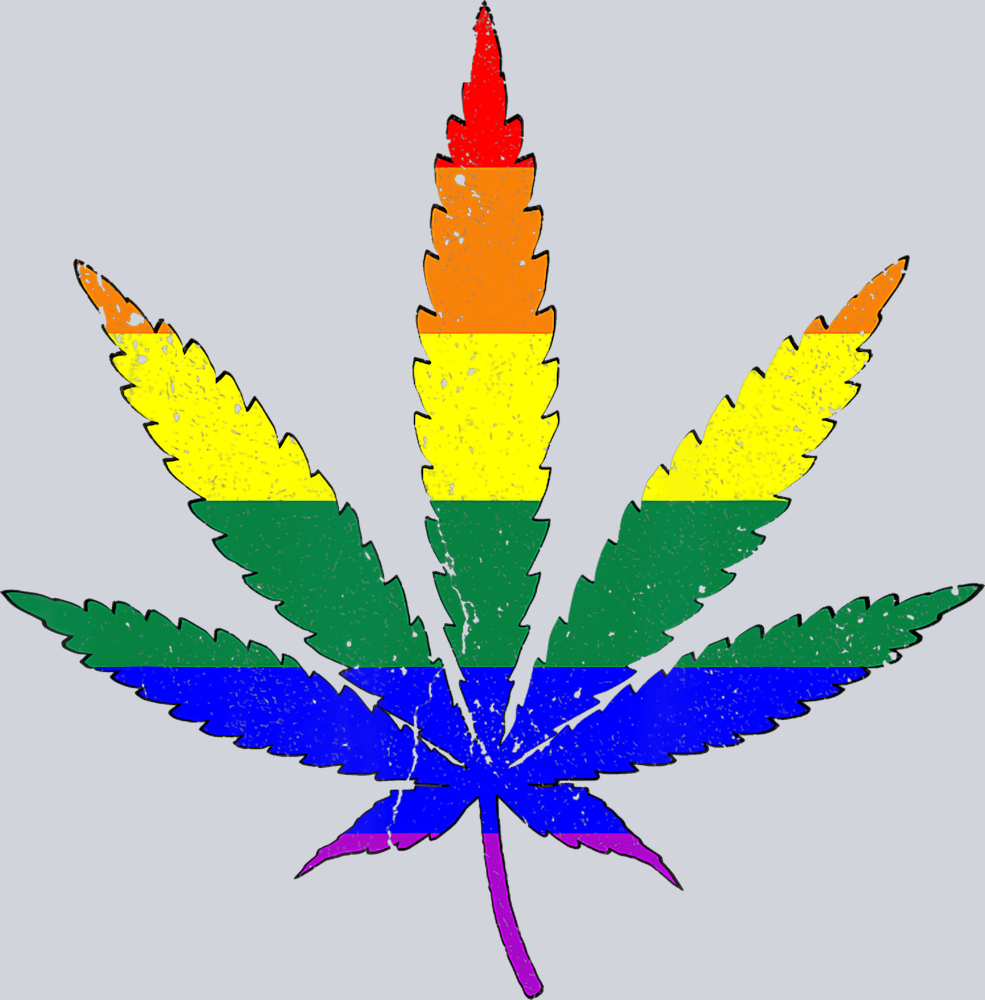 Pride Marijuana Cannabis Leaf 1 - STK05004