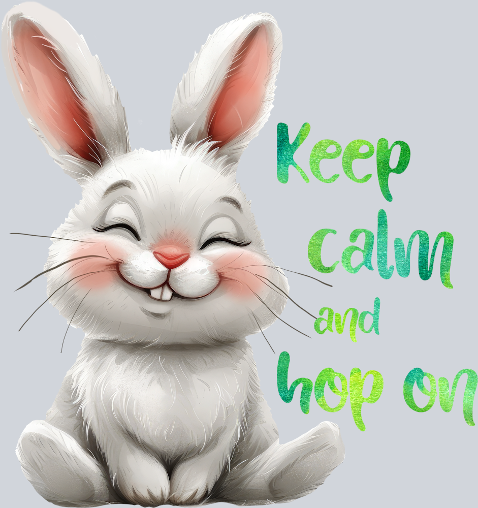 Easter Keep Calm And Hop On - STK01787