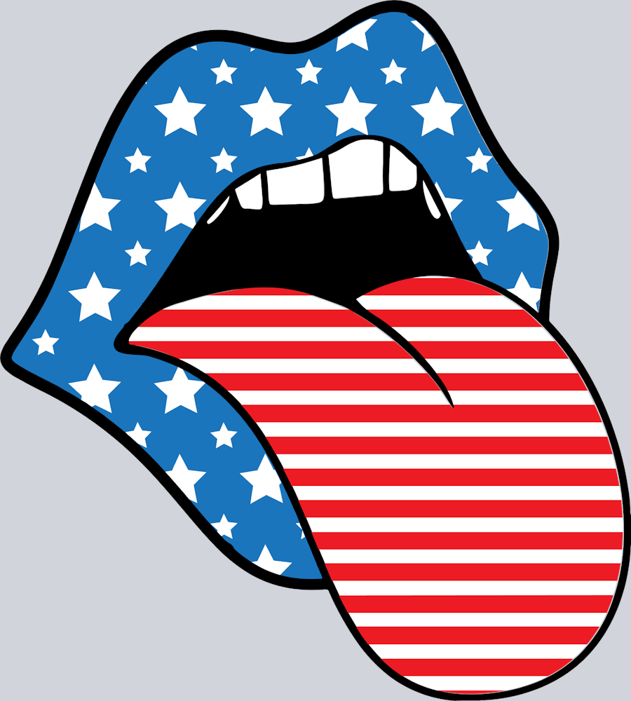 Merica Pride Lips - STK04215