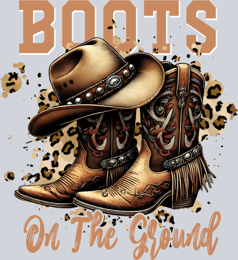 Boots On The Ground Leopard - STK01092