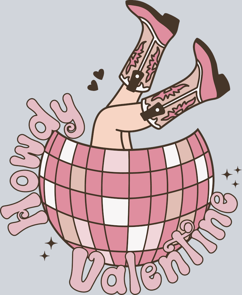 Howdy Valentine Disco - STK02823