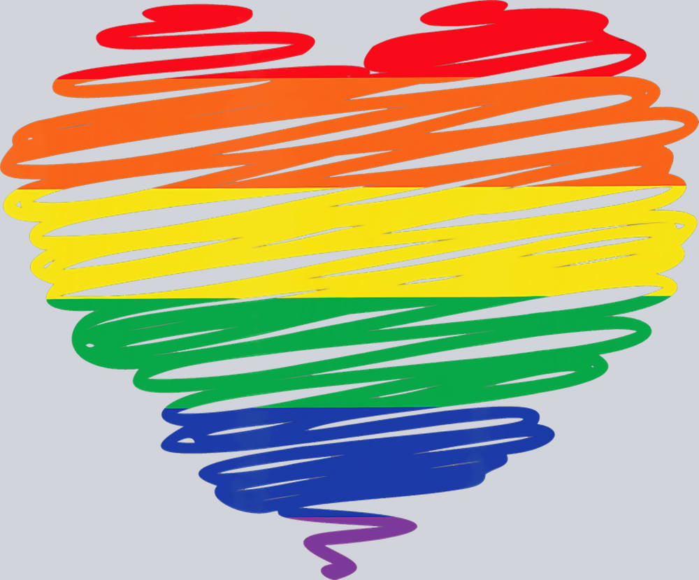 Pride Sketch Heart - STK05015