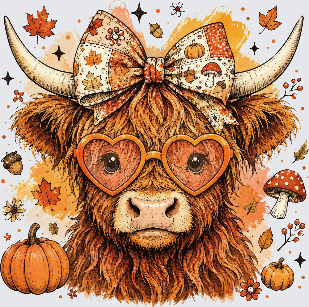 Highland Cow 15 - STK08112
