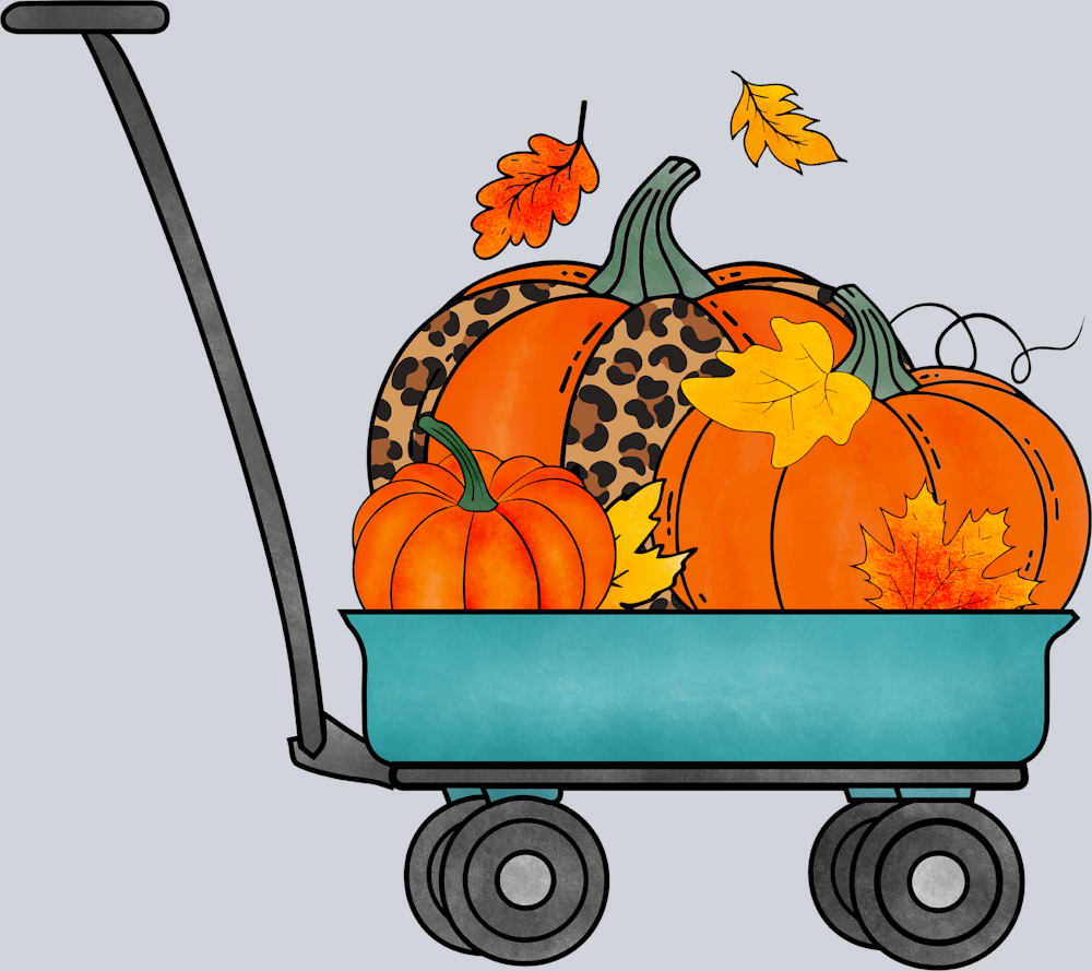 Pumpkin Wagon - STK07246