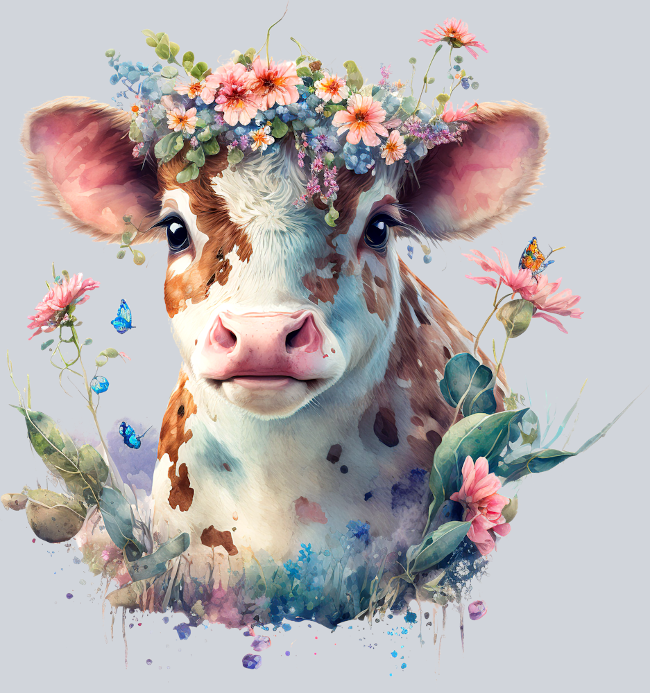 Flower Cow 3 - STK06727