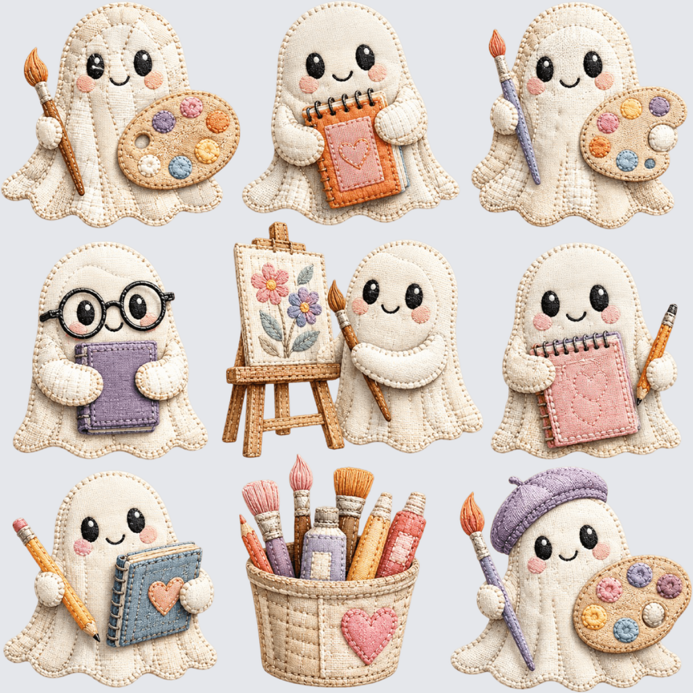 Ghostly Art Teacher - STK08026