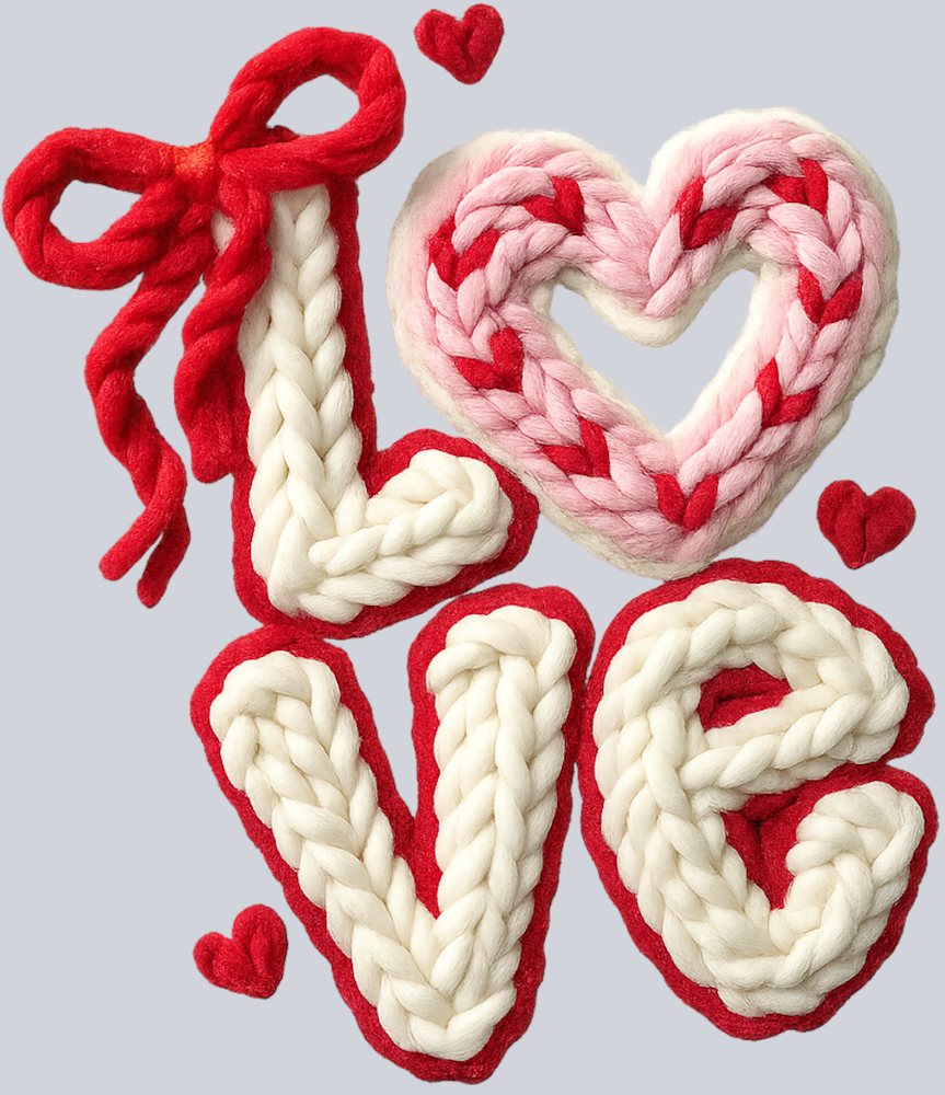Love Faux Yarn 5 - STK07631