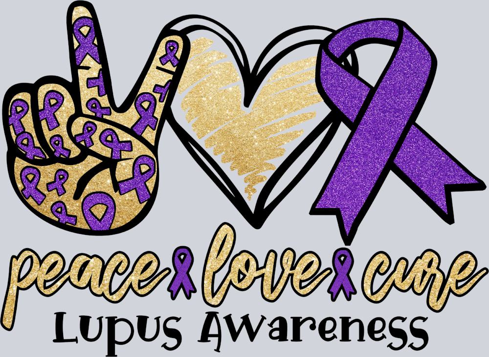 Peace Love Cure Lupus - STK04726