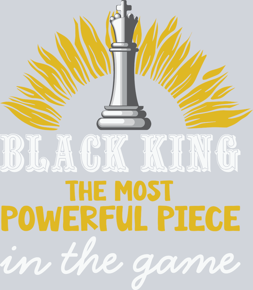 Games Black King Most Powerful Piece - STK02194