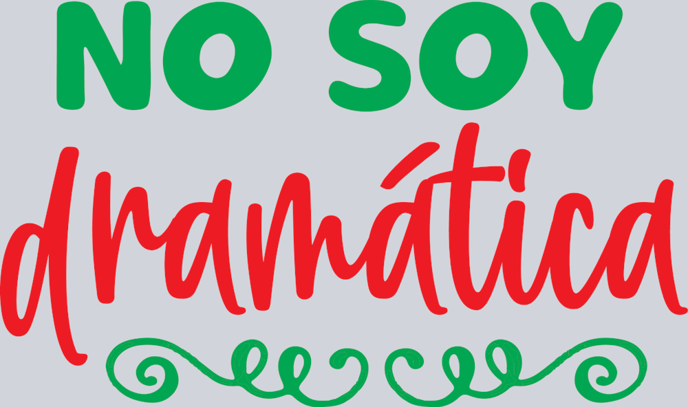No Soy Dram Tica - STK04524