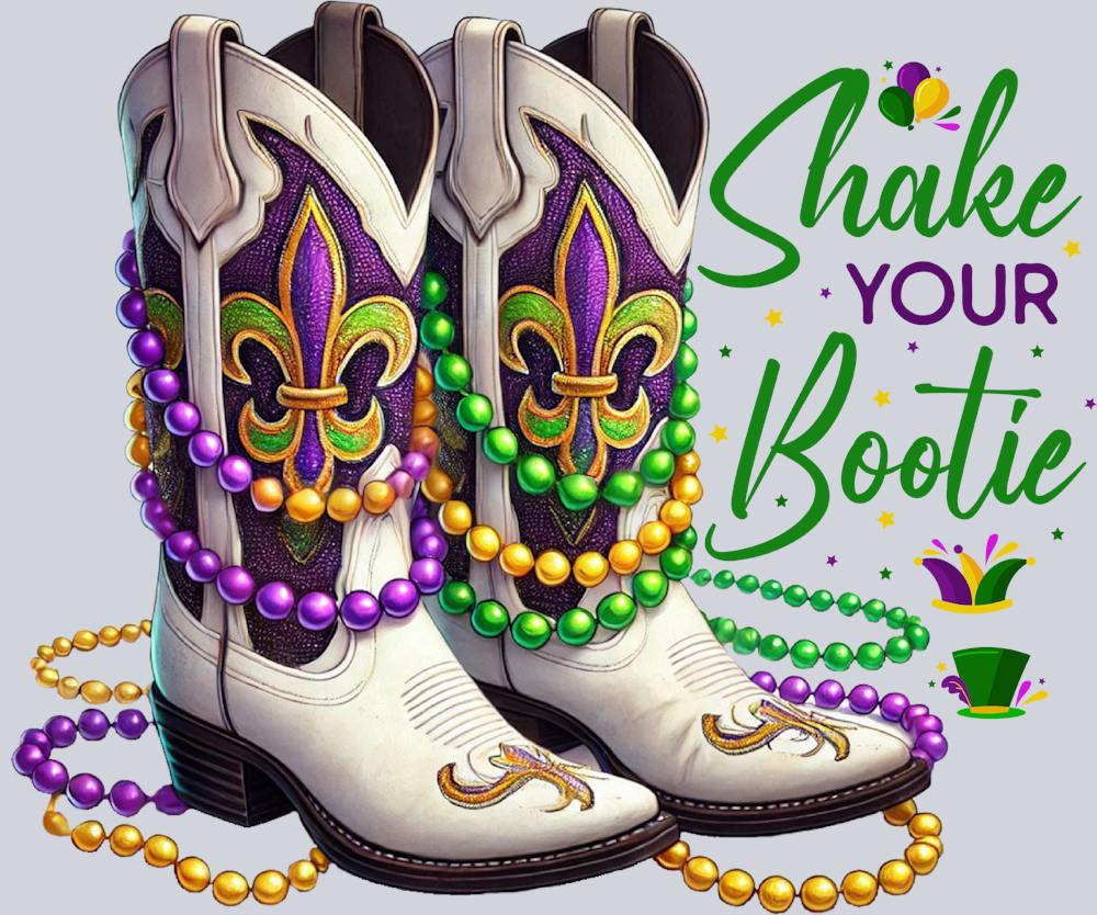 Mardi Gras Shake Your Bootie - STK04098