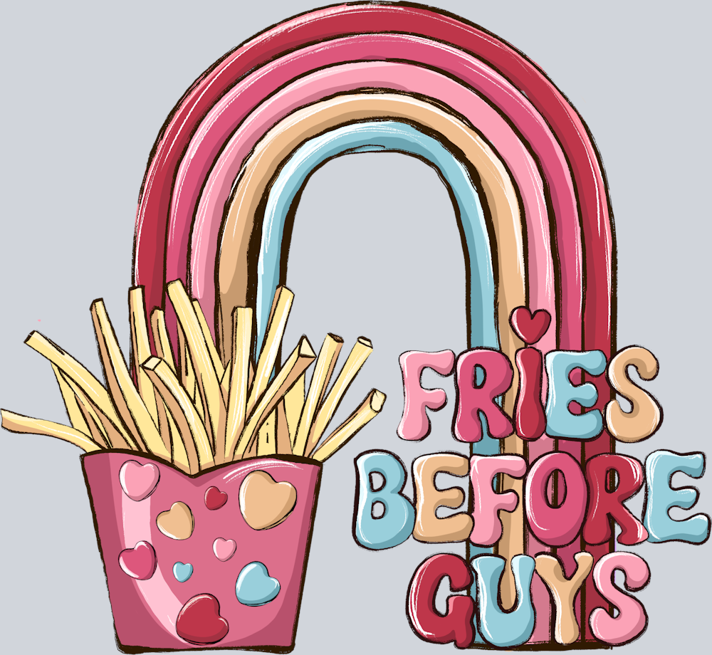 Fries Before Guys Rainbow - STK02168