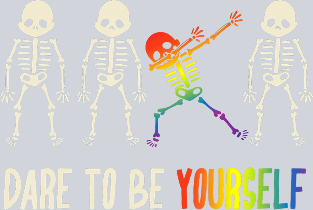 Skeleton Date To Be Yourself - STK05493