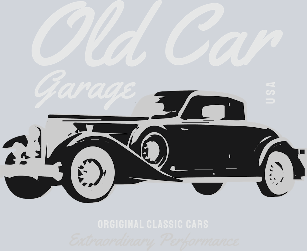 Old Car Garage - STK04585