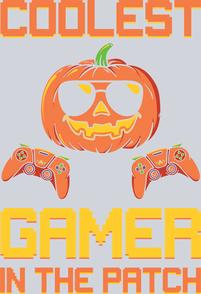 Halloween Coolest Gamer In The Patch - STK02476