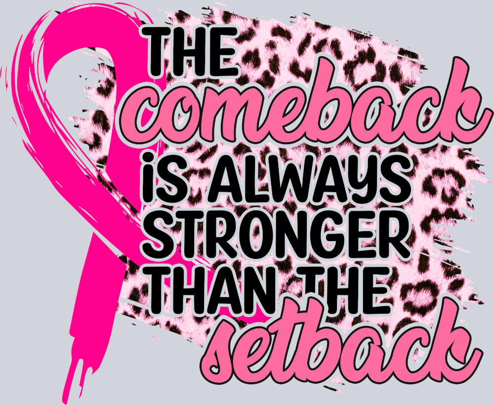 The Comeback Is Always Stronger Than The Setback - STK06880