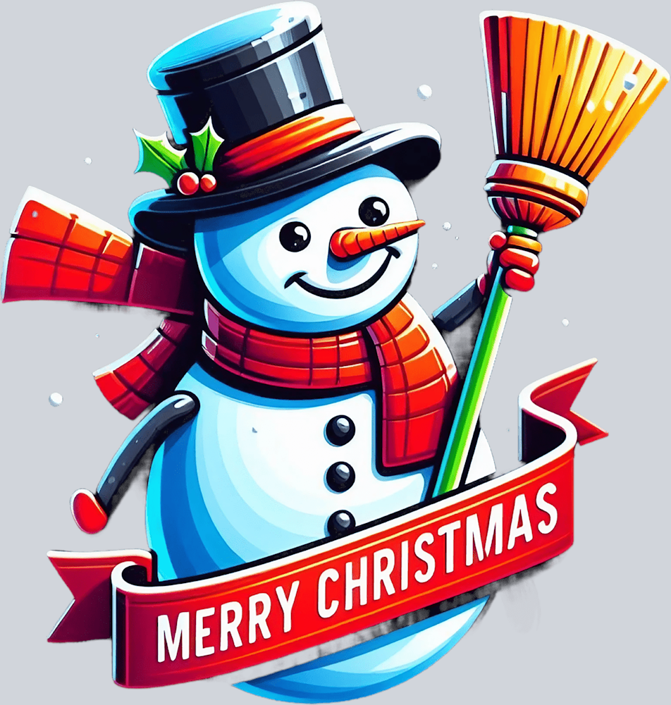 Merry Christmas Snowman 3 - STK04247