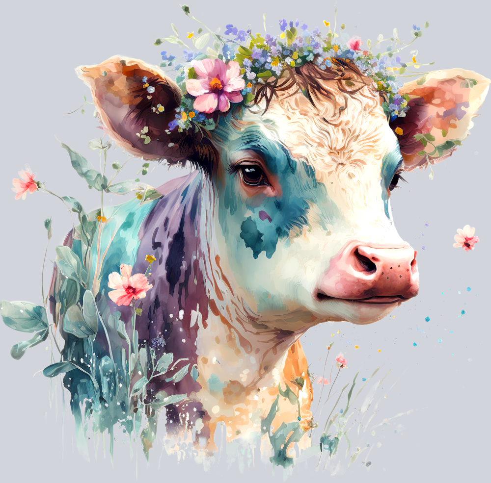 Flower Cow 1 - STK06725