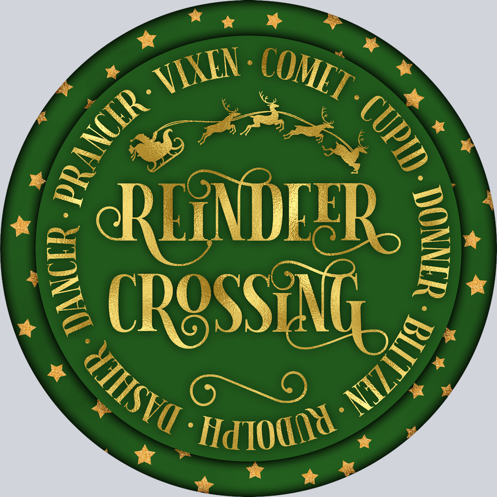 Reindeer Crossing - STK05172